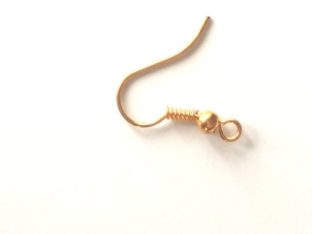 udhayam Gold Finish Earring Hooks