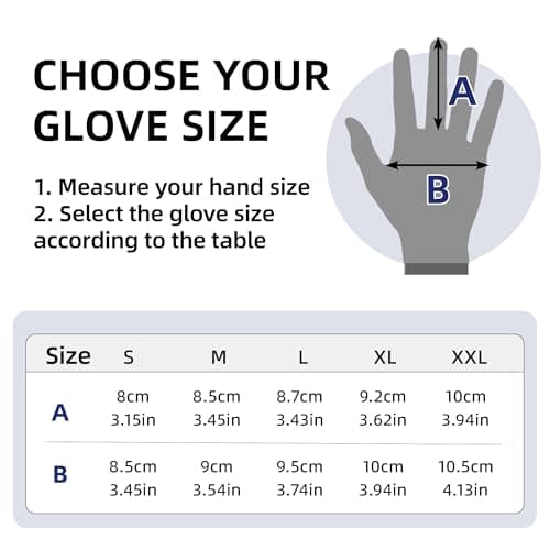 Schwer ProGuard Highest Level Cut Resistant Work Gloves PR3326 for Extreme Protection，ANSI A9 Cut Gloves with Reinforced Thumb, Non Slip, Non PFAS, Durable, Touch-screen, Black 1 Pair（XXL）