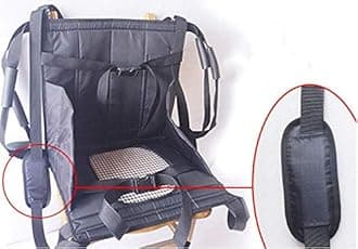 GLJY Patient Lift Stair Slide Board,Toilet Auxiliary Device,Transfer Emergency Evacuation Chair Wheelchair Seat Belt Medical Lifting Sling Transferring Disc,A