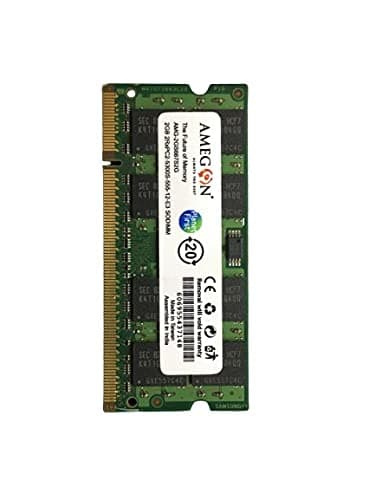 AMEGON 2GB PC2-6400 DDR2 800Mhz SO-DIMM Memory Module for Laptop