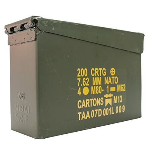 Duke Cannon Military Ammo Case Display