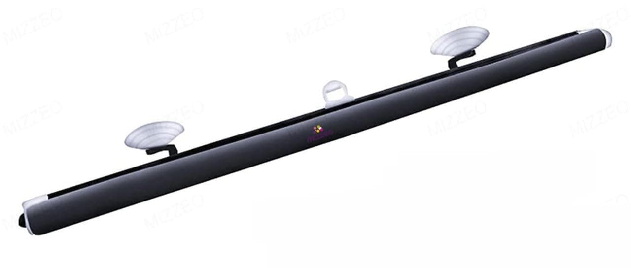 MIZZEO Car Front Glass Windshield Roller Sunshade, Self Retractable Design, Locks Sun & UV Protector Compatible with Maruti Suzuki Baleno (Type-II) 2015-2018