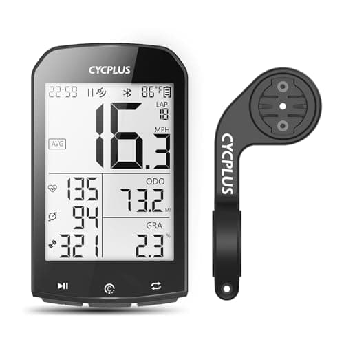 CYCPLUS Bike Computer Set with Mount Wireless Cycling Computer