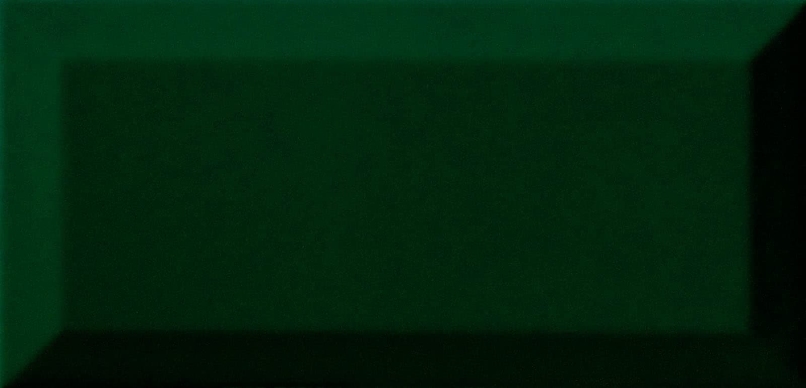 Metro Bottle Green Ceramic Wall Bathroom Tile Subway Brick Effect 100mm x 200mm Bevelled Edge Kitchen Tiles Gloss Finish 1m2 Box of 50