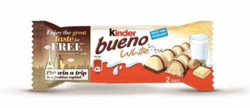 Kinder Bueno White 6 Pack (1.4Oz