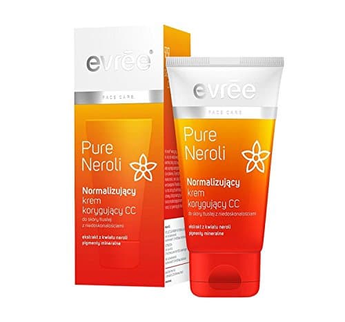 Evree Pure Neroli Normalizing Correcting CC Face Cream Oily Skin Paraben FREE