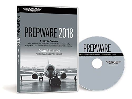 ASAAMT Prepware - General, Airframe & Powerplant on One Disk - 2018