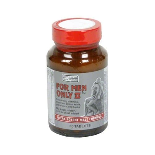 Only Natural For Men Only Ii 30 Tablets