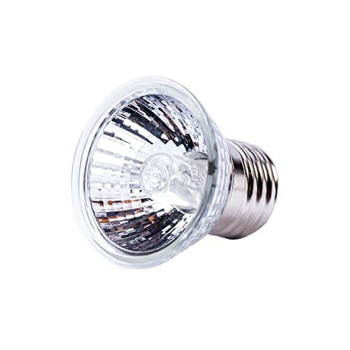 GACENT UVB Light UVA Bulb Basking Spot Lamp 110V/50W Full Spectrum Aquarium Turtle Heat Lighting