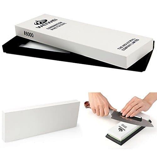Knife Sharpener Sharpening Stone, 400 Grit (8000 GRIT)