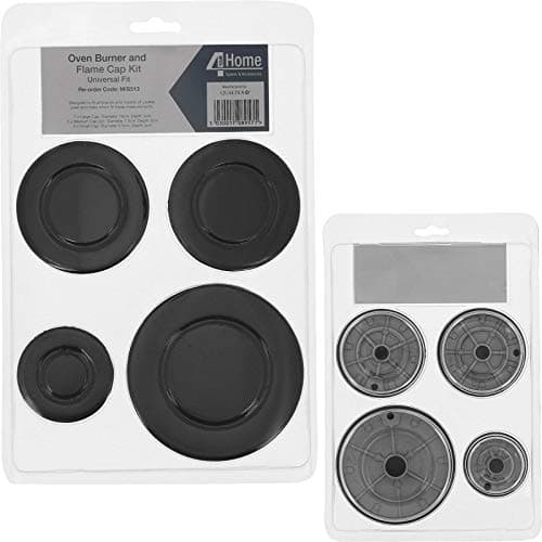 Gas Burner Crown & Flame Cap Kit Compatible with Flavel Oven Cooker Hobs (Small, Medium & Large, 55mm - 100mm)