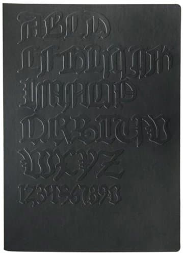 Daigo Gutenberg Bibel Notebook, A6, Black R4026