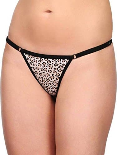 Embibo Women's Cotton G-String (Pack of 1) (SAI_GSTRING_TIGER _M_Multicolour_M)