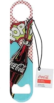 Tablecraft CC382 Coca-Cola"Pop Fizz" Flat Bottle Opener, Red
