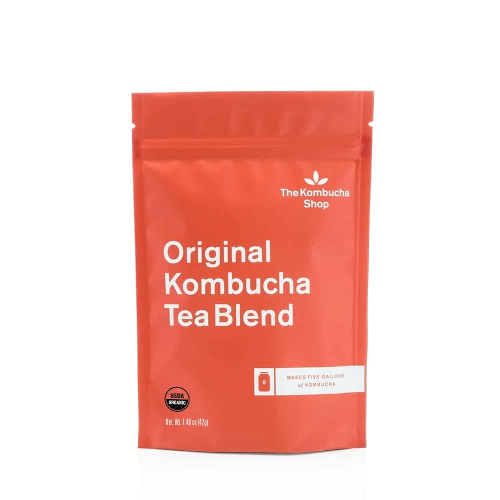 Original - Organic Black & Oolong Loose Leaf Tea Blend - Makes 5 Gallons of Kombucha Tea