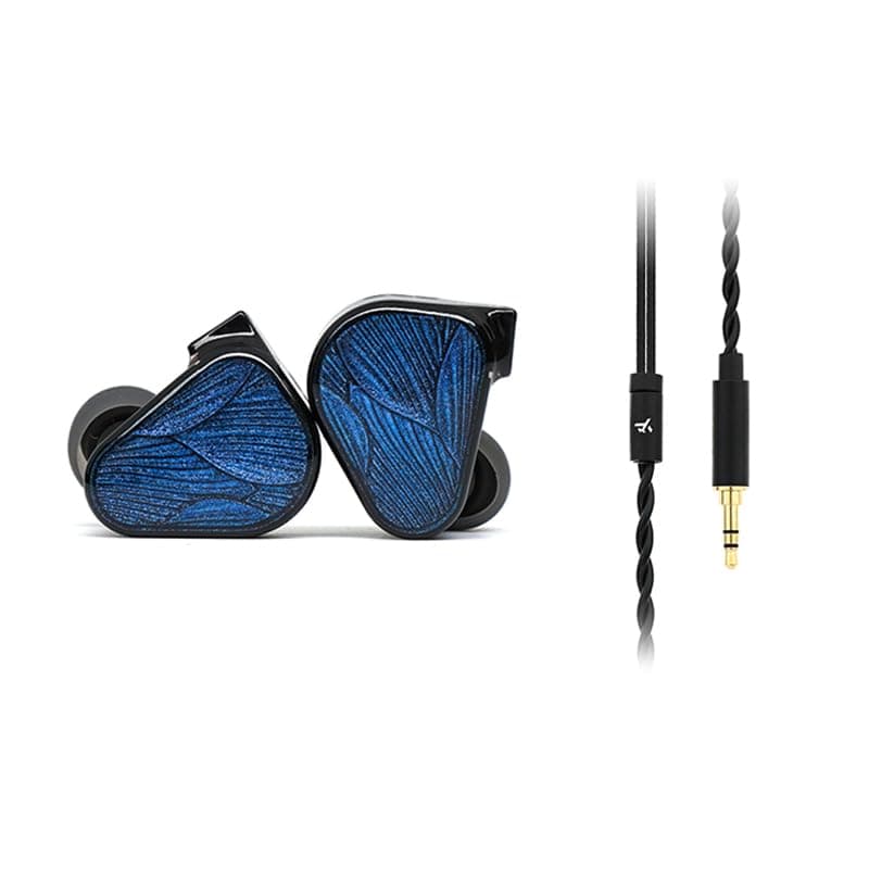 x Crinacle Zero:BLUE2 Dual Dynamic Drivers in-Ear Headphone with Detachable Cable (3.5mm)