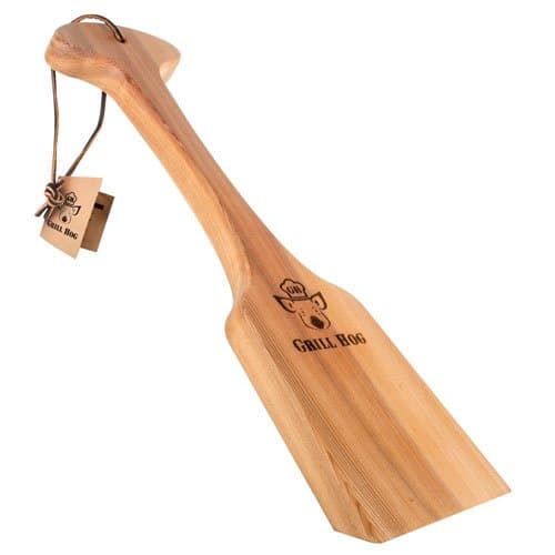Grill Dog Cedar Hog BBQ Grill Brush Scraper - Full Size - Sourced & Made in The USA
