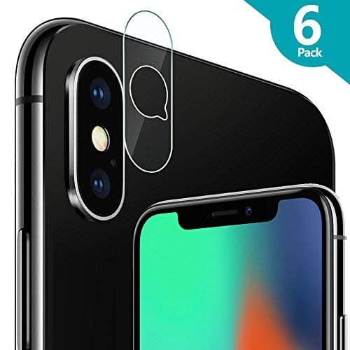 Dalinch Compatible with iPhone XS/XS MAX/X Camera Lens Glass Protector,Camera Lens Film Tempered Glass Screen Protector for iPhone XS/XS MAX/X