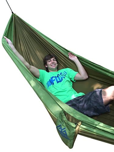 Parachute Hammock By Goodman Gear. Includes Hanging Tree Straps! Best Portable Hammock for Hiking, Backpacking, Camping, Scouting, Expeditions, Backyard Relaxing and Dorm Rooms. Get Complete Hammock & Strap Package for a Limited Time! Why Pay More Separate? Brought to You By a Top USA Outfitter and Satisfaction Is Guaranteed!