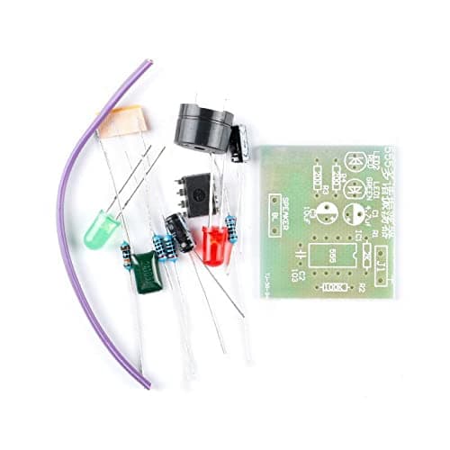 2PCS NE555 Multi-Resonant Oscillator Kit Electronic Production Suite Control Board Module Oscillator DIY Kit