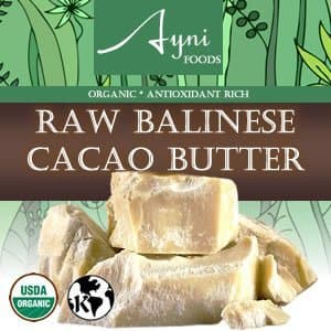 Raw Cacao Butter - Bali 16 oz