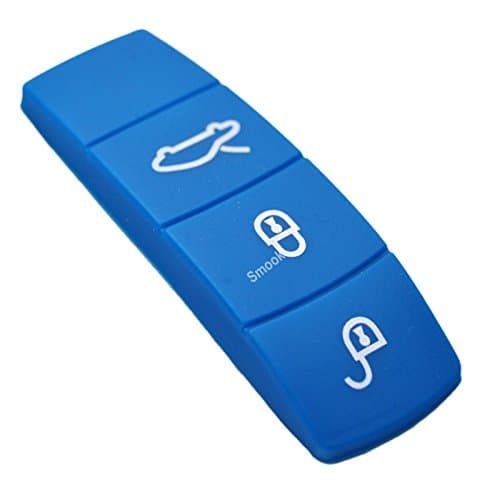 Key Color Center Middle Trim Shell Cover Decal + Rubber Button Pad for Porsche 911 918 Panamera Macan Cayenne Cayman Boxster