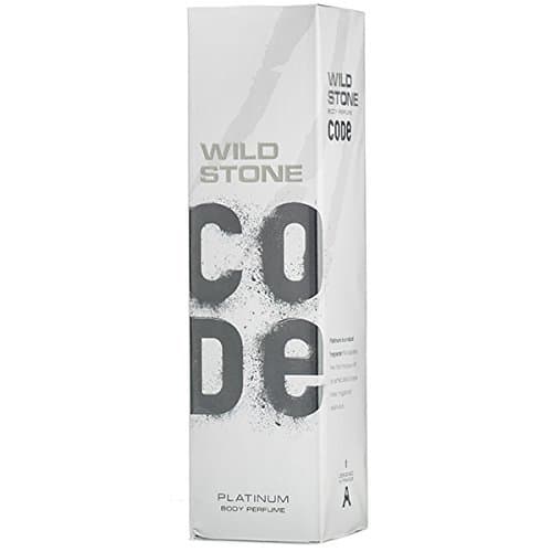 CODE- Platimum - Perfume Body Spray for Boys and Men 120ml - Buy Original Only at E-Retail Deals by Wild Stone CCDE - Platinum
