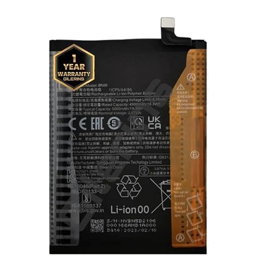 Original BN5D Battery for Redmi Note 11s /11S M4 Pro Battery with 1 Year Warranty**** (SEP0024)