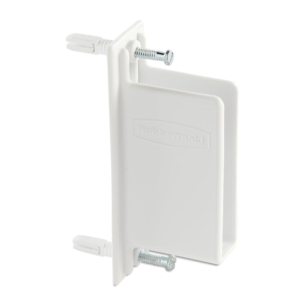 Wall Mount Bracket 2 1/2 in Height 3 11/16 in Width 4 1/2 in Length Plastic White