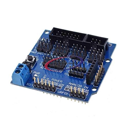 RELAND SUN Sensor Shield V5.0 Expansion Board Compatible with UNO MEGA R3 Mega2560 Nano Robot V5.0 Expansion Module