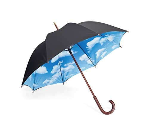 Arteum Folding Umbrella, Sky (Multicolour) - 31587