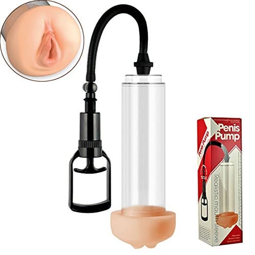 UEE Hand-Drive Enlargement Pump, Easy Control Operation Vacuum Profession Extender, for Men