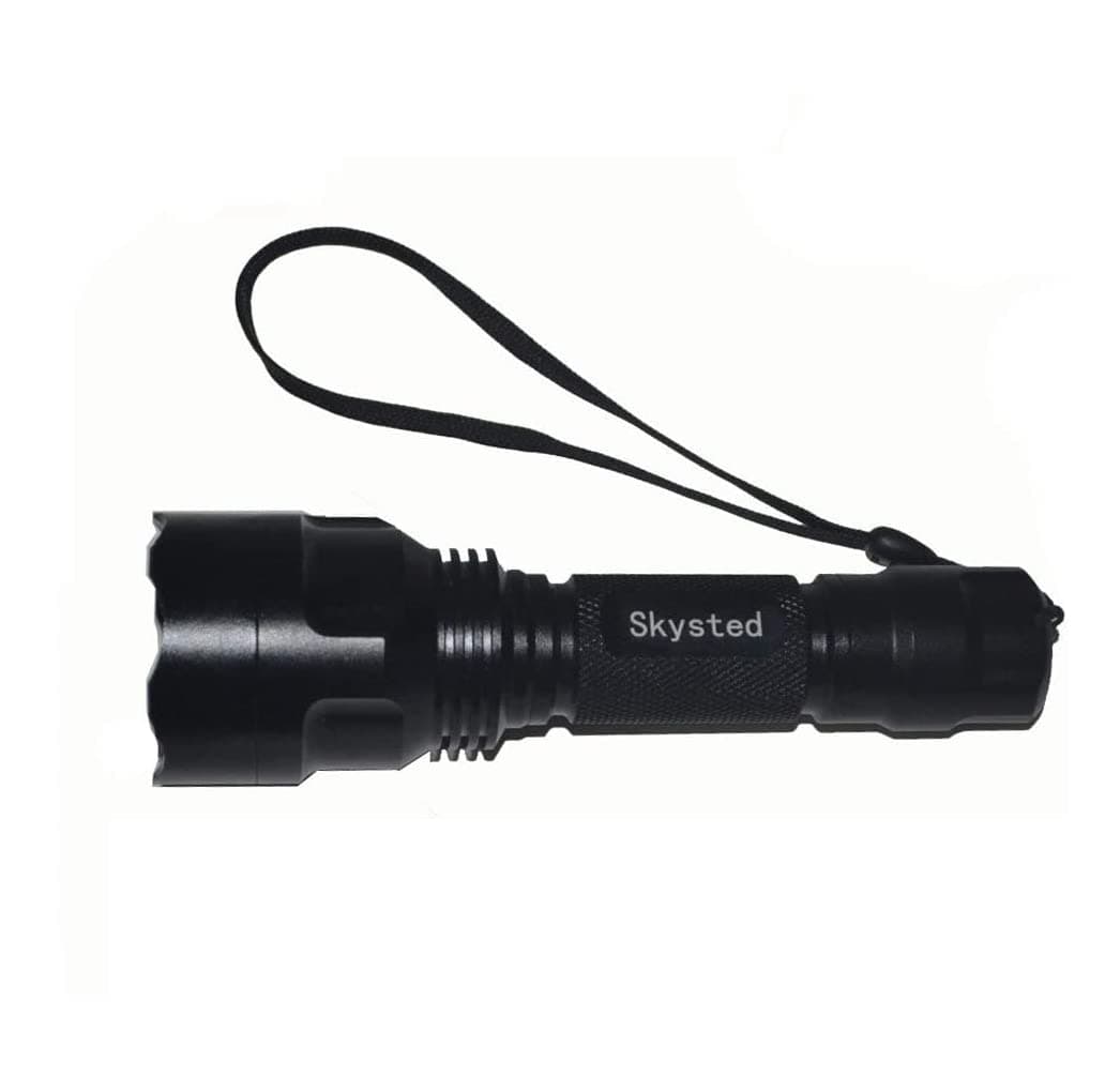 Skysted® Best C8 Single Mode True 10W L2 LED 1300LM Tactical Ultra Bright Portable Flashlight
