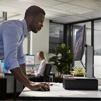 HP 2025 Elite 805 Mini PC Desktop Computer, AMD Ryzen 5 (Beat i7-11700T), Ultra-Quiet Design, 16GB RAM, 512GB PCIe SSD, Dual 4K Display Support, USB-C, Wi-Fi 6, Keyboard & Mouse, Windows 11 Pro