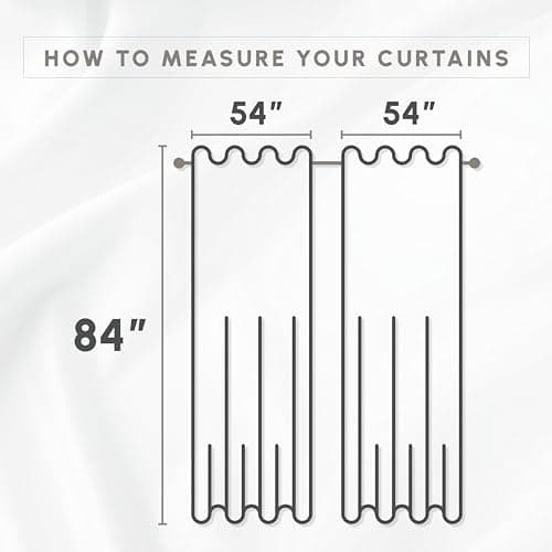 Elegant Comfort Aurora Jacquard Look Curtain Panel Set with Attached Valance 54" X 84 inch (Set of 2), Sage