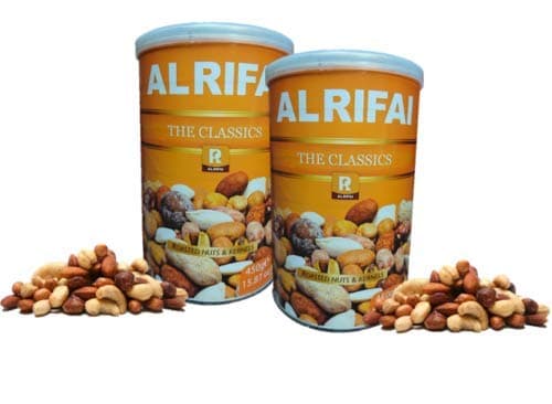 The Classic Roasted Nuts and Kernels Pack of 2 Cans 15.87 Oz. 450gm.