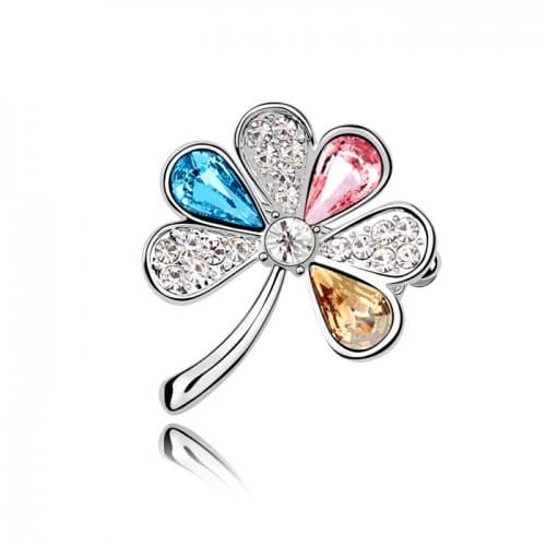 Austrian Crystal Sweety Multicolor Brooch