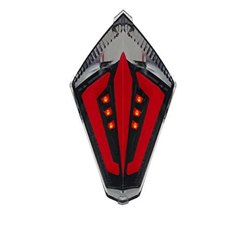 compatible with Yamaha R1 Year 07,08,2007,2008 (DOES NOT FIT R1 04-06) Integrated Led Tail Light Black/Smoke 100% Plug & Play