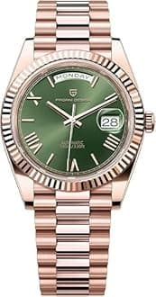 Pagani Design 1752 Men's Automatic Watch, Date Watch Men's, Sapphire Glass, Japan Imported Movement, Self-Winding Movement Stainless Steel Watch, 100M Waterproof.