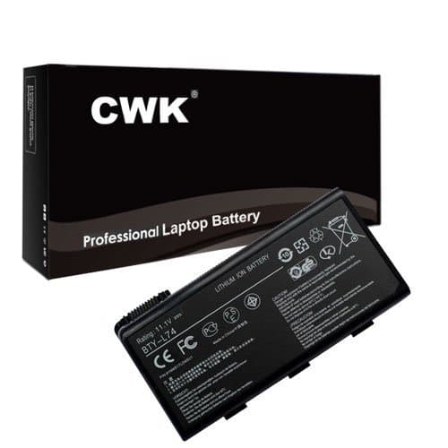 CWK New Replacement Laptop Notebook Battery for MSI BTY-L74 BTY-L75 A5000 A6000 CR620 CR700 Msi MS-1682 MS-1683 MS-1689 MS-168A MS-168B MSI MS-1681 MS-1683 MS-1731 MS-1734 MS-1736 MSI CR700 CX600 CR610 91NMS17LF6SU1 BTY-L74 BTY-L75 USA Msi CX630 CX620 CR620 CR600 A6203 A5000 CX500 957-173XXP-101 BTY-L74