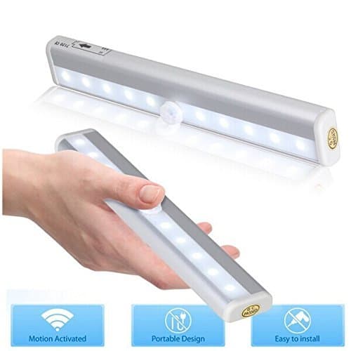 Magnetic Stick-on Anywhere Wireless Motion Sensing LED Portable Light Bar