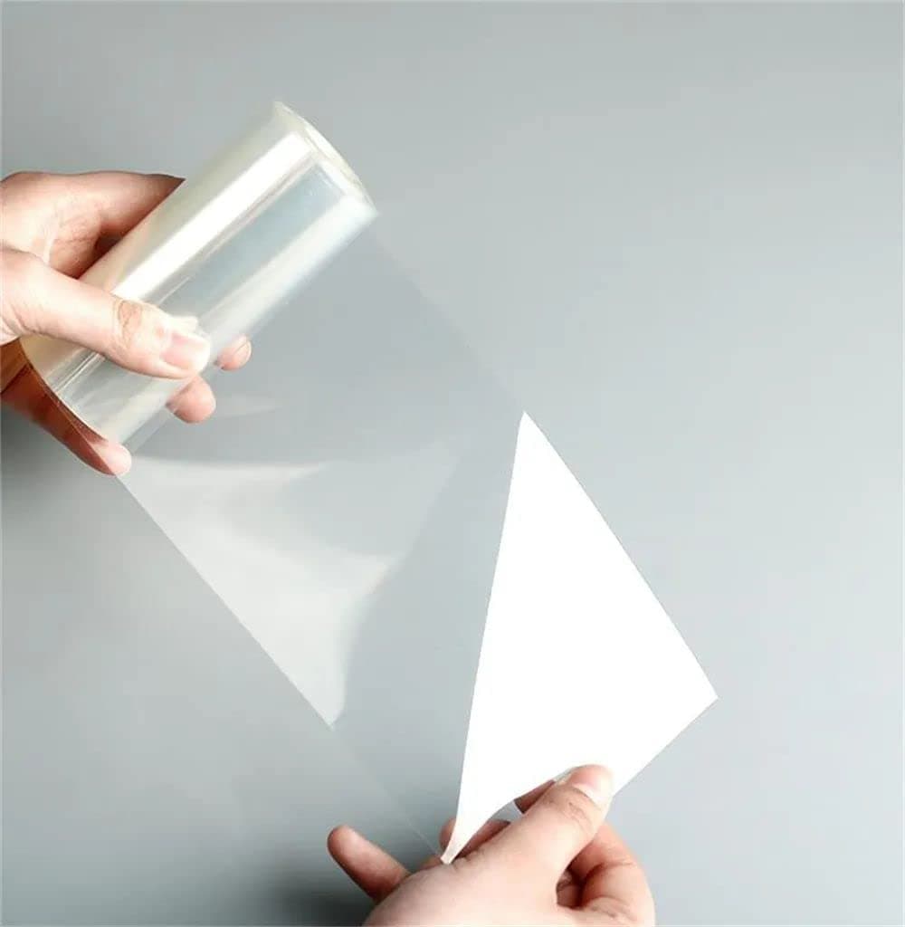 - Cake Decor™ Acetate Sheet Roll 12cm x 10m – Clear Cake Collar for Baking, Chocolate, Mousse, Pastry Decoration – Food Grade, Flexible & Non-Stick.