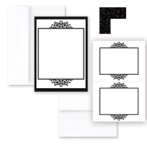 Great Papers! Opulent Onyx Invitation Kit 25PK