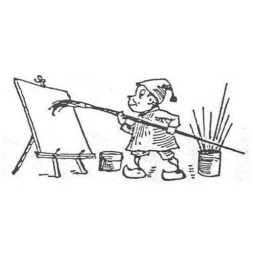 Rubber Stamp: Painting a Message