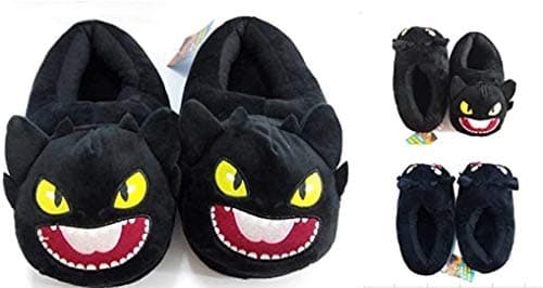 How to Train your Dragon Toothless Plush Slipper approx 11 long by DreamWorks How to Train Your Dragon