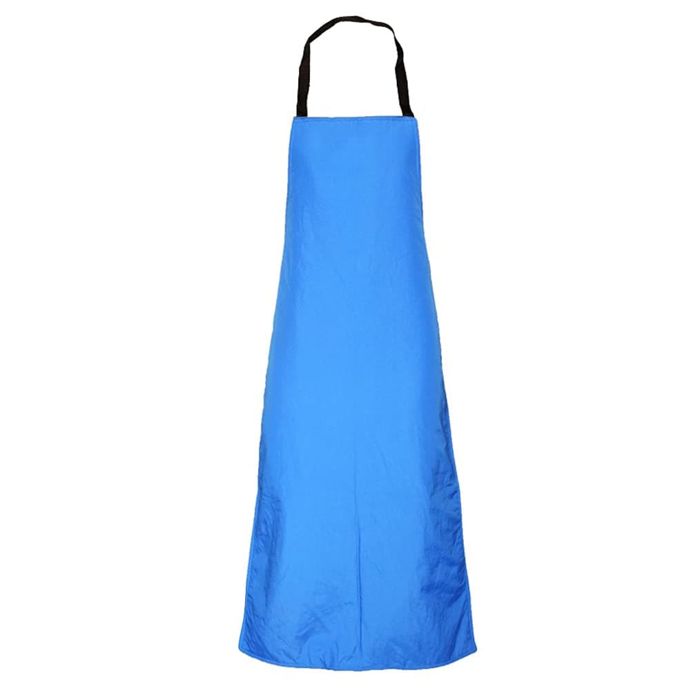 120 x 65cm Blue Waterproof Liquid Nitrogen Protective Apron, Cryo-Apron, Cold Storage for Low-temperature Gas