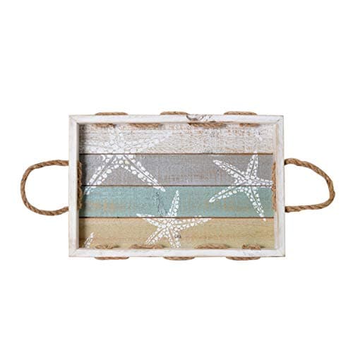 Pflatzgraff Starfish Wood Tray, 16-Inch, Assorted