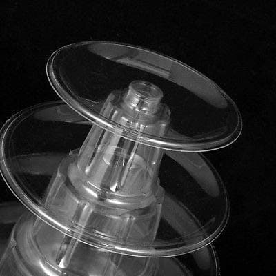 6 Tiers Round Macaron Tower Stand Cake Stand Cake Display Rack for Wedding Birthday Decor