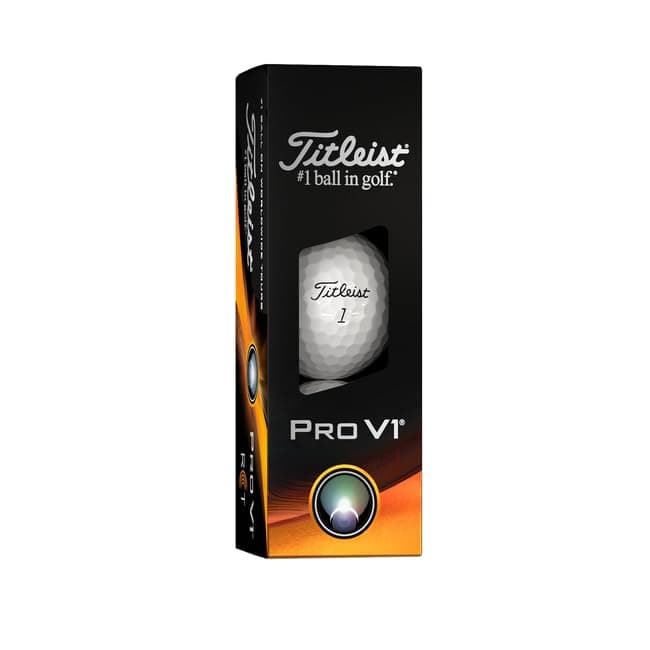 Titleist Golf Pro V1 RCT 3-Balls, White