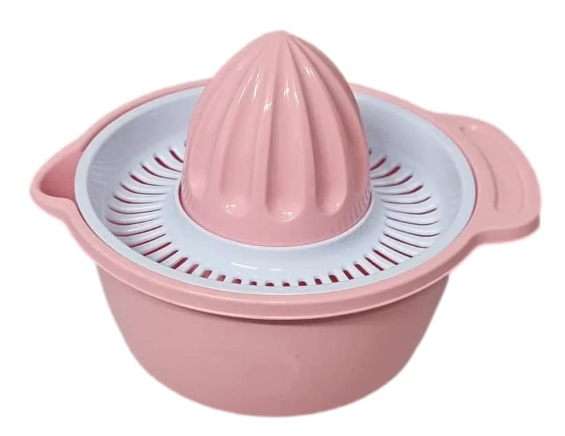 Manual Fruit Juicer Squeezer Plastic Made Light Weight heavy Duty Dishwasher Safe Multifunctional Kitchen Tool Ideal For Citrus Fruits Lemons &Limes (Assorted Colors)